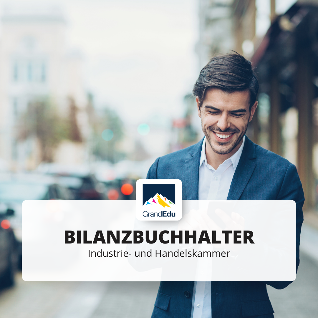 Bilanzbuchhalter (IHK), Bachelor Professional of Bilanzbuchhaltung, Vollzeit und Teilzeit, 100 % Förderungsfähig AZAV, 100 % online, animierte Lerneinheiten, ab 999 EUR