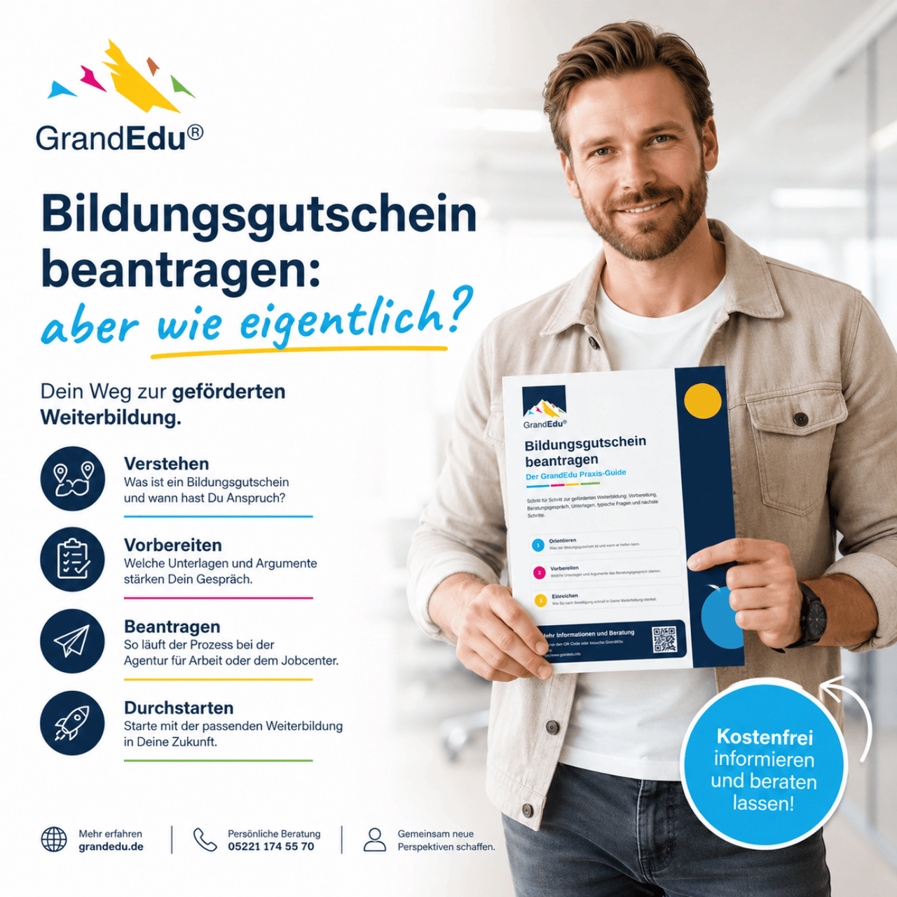🎓 Bildungsgutschein beantragen – aber wie eigentlich?